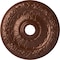 Ekena Millwork Swindon Ceiling Medallion (Fits Canopies up to 6 1/8"), 24"OD x 4"ID x 1 1/2"P, Copper Penny CM24SWCPS - alternate 1